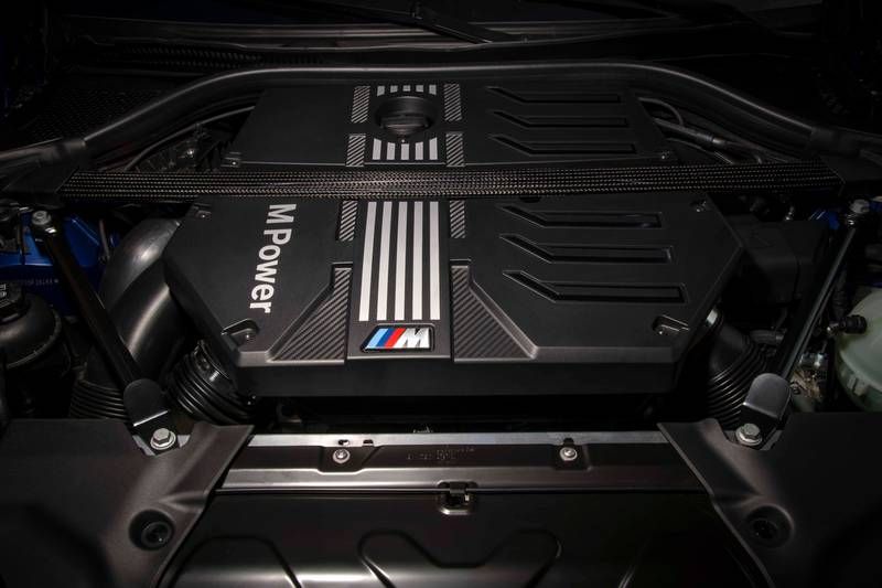 An Image Of The BMW X3's Engine 