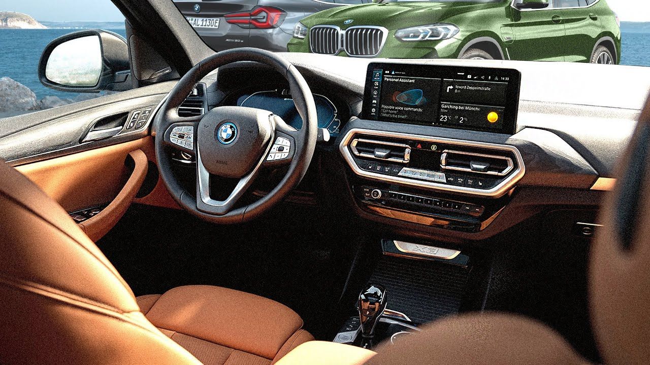 An Image Of The BMW X3's Interior