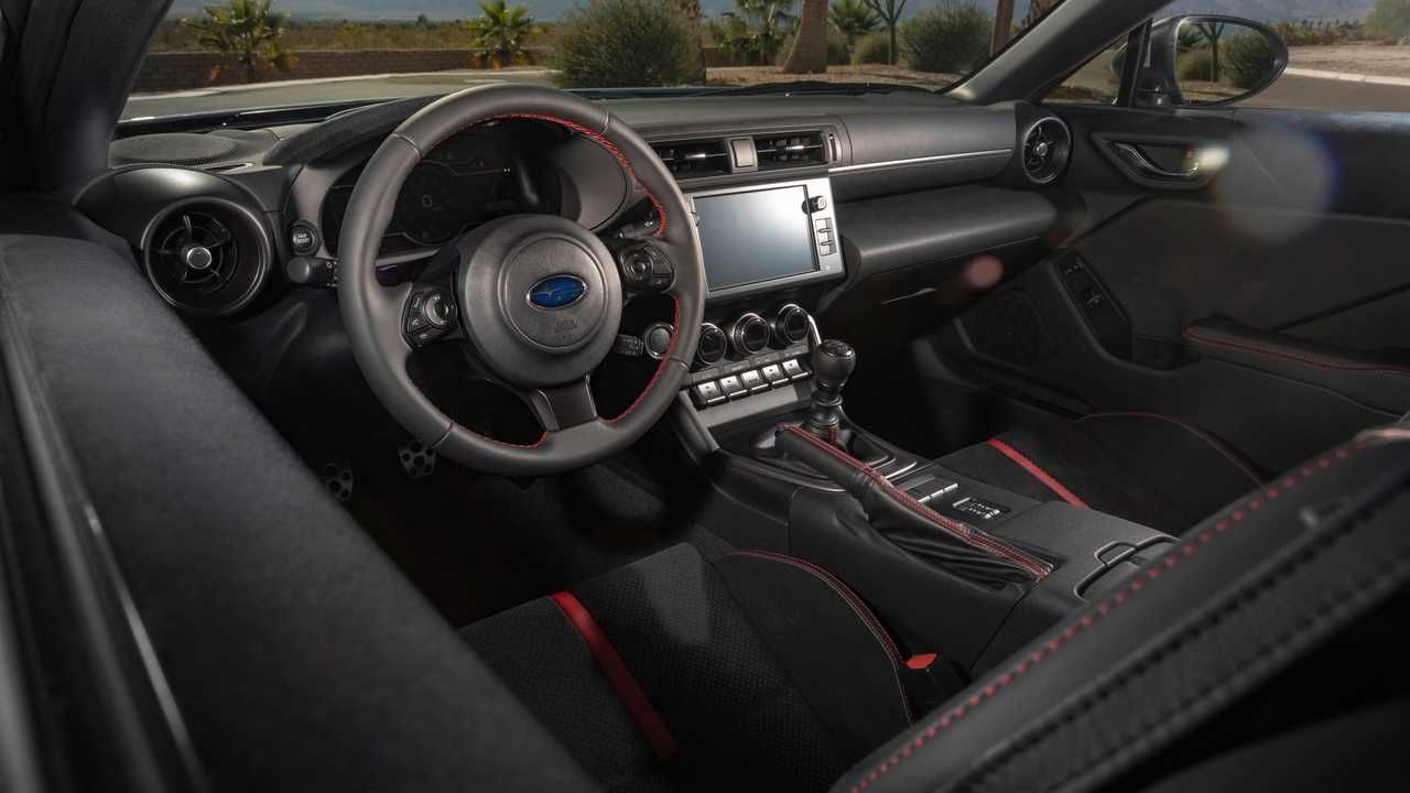 The Stylish Interior Layout Of The Subaru BRZ