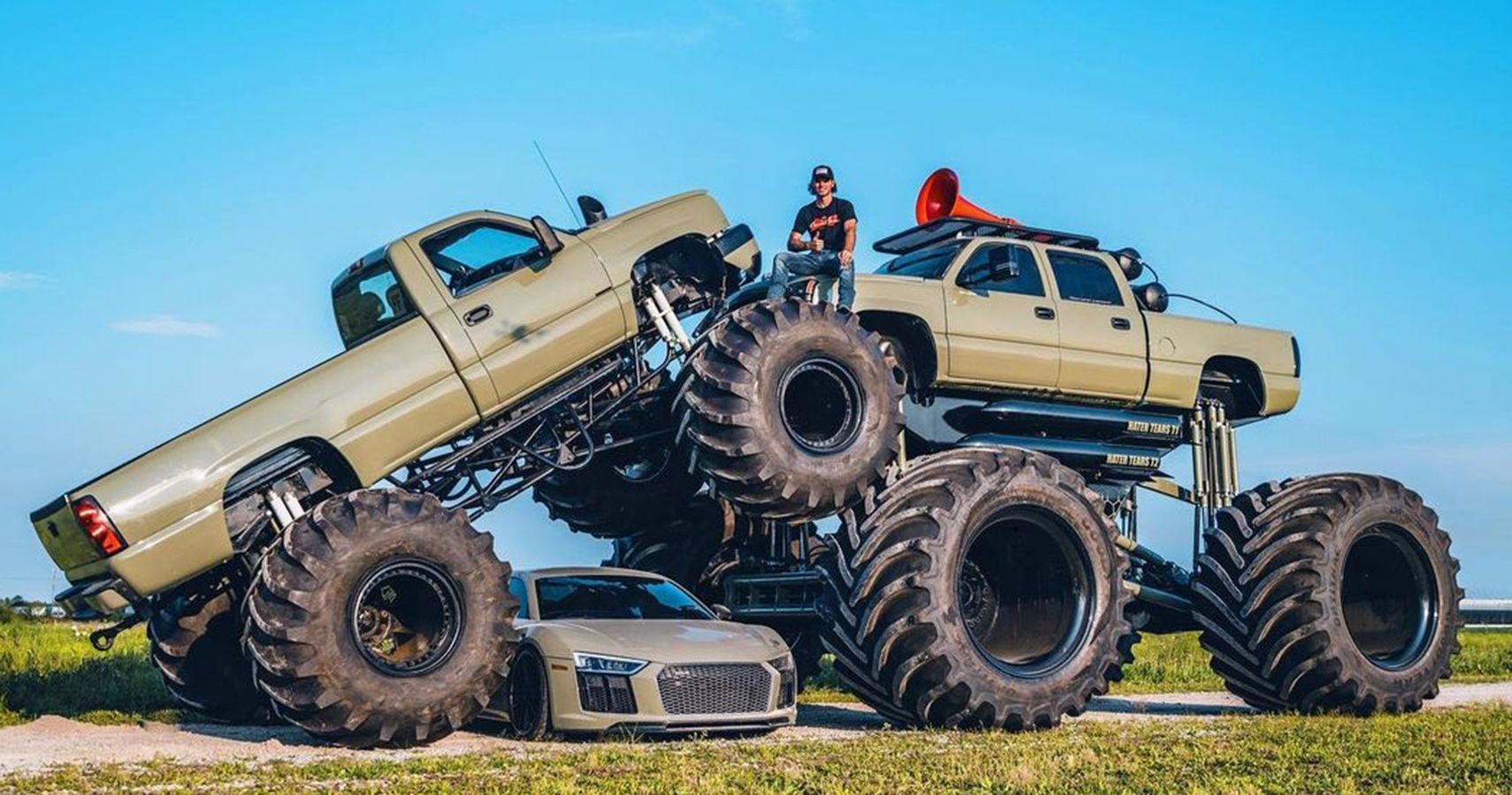 This is a real monster truck  Monster trucks, Diesel trucks, Big