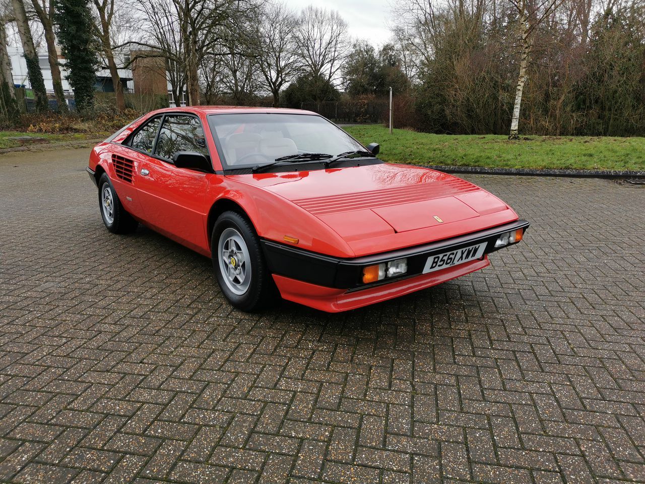 Ferrari Mondial Front View Quarter Parked