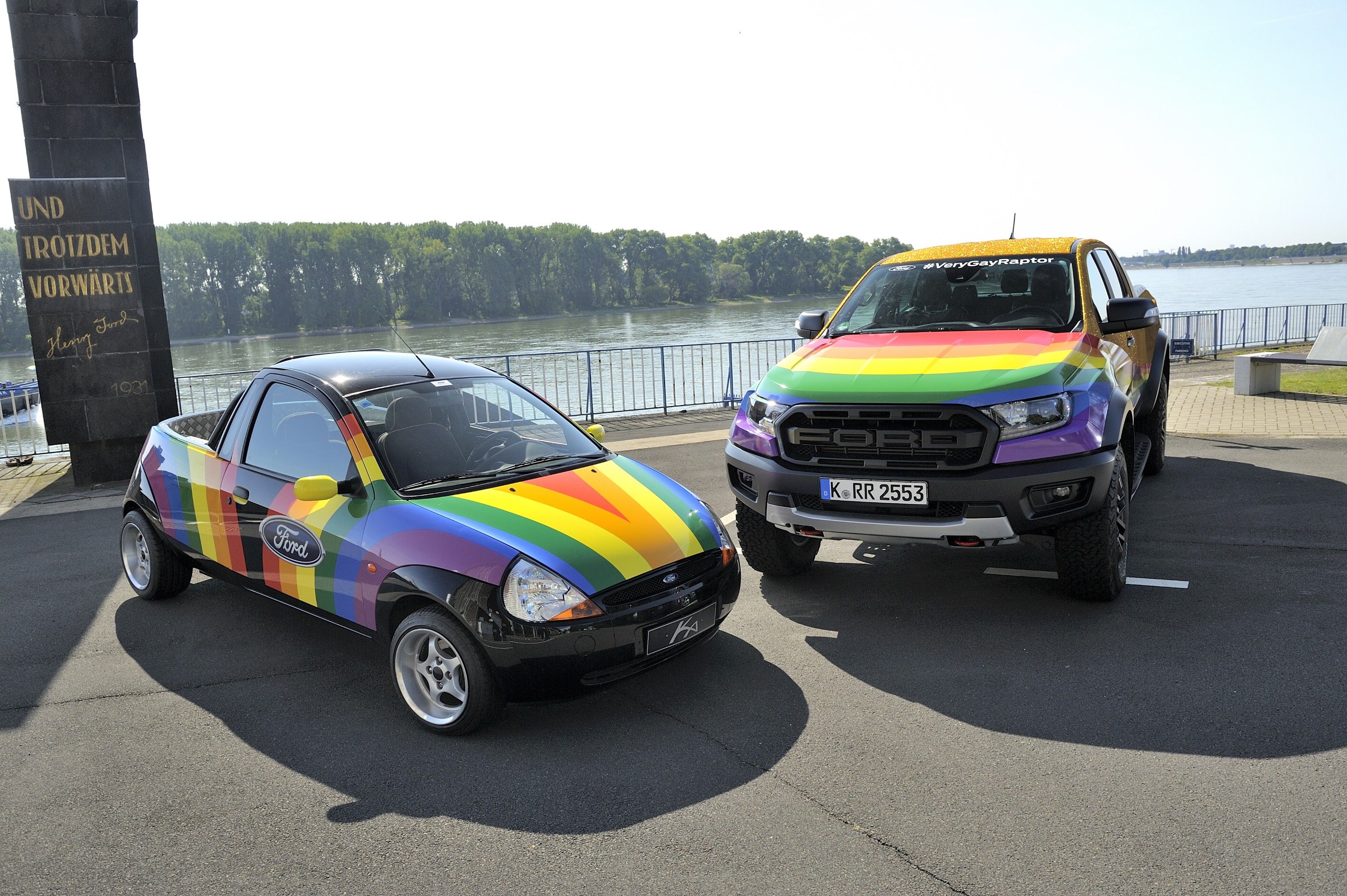 Here's Why Ford Has A Gay Pride Themed Car