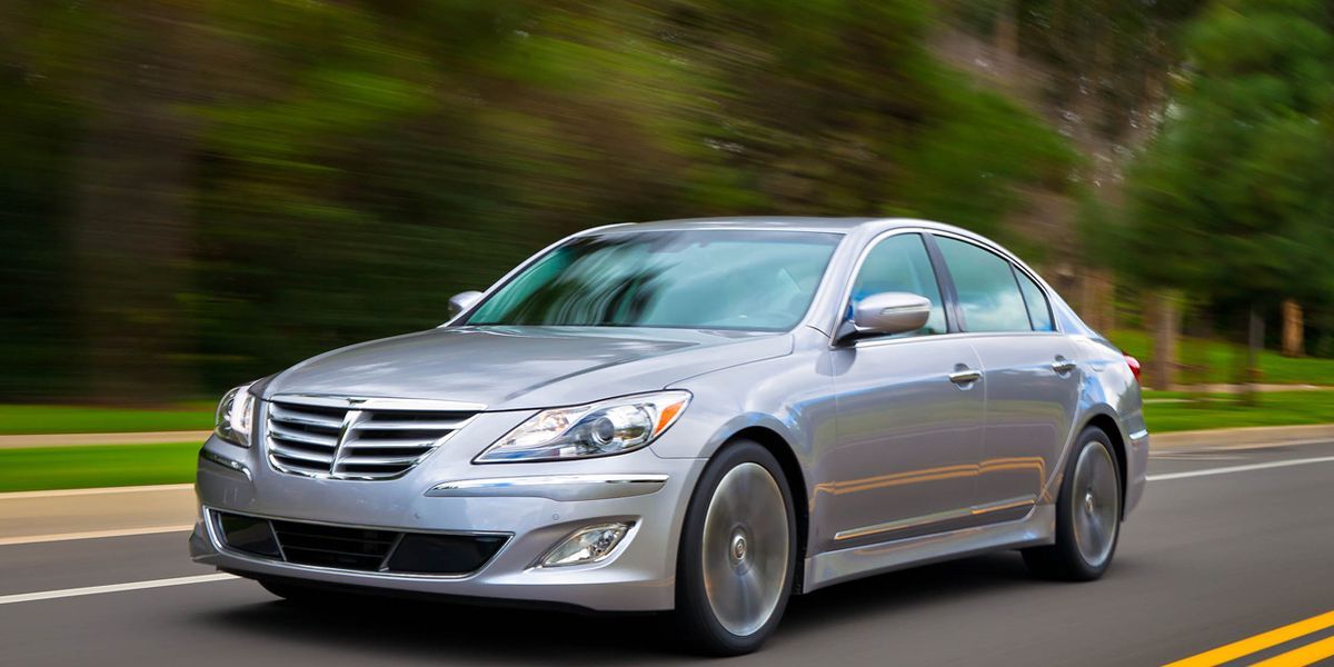 Hyundai Genesis R-Sped 5.0 In Silver Front Three Quarters Road View