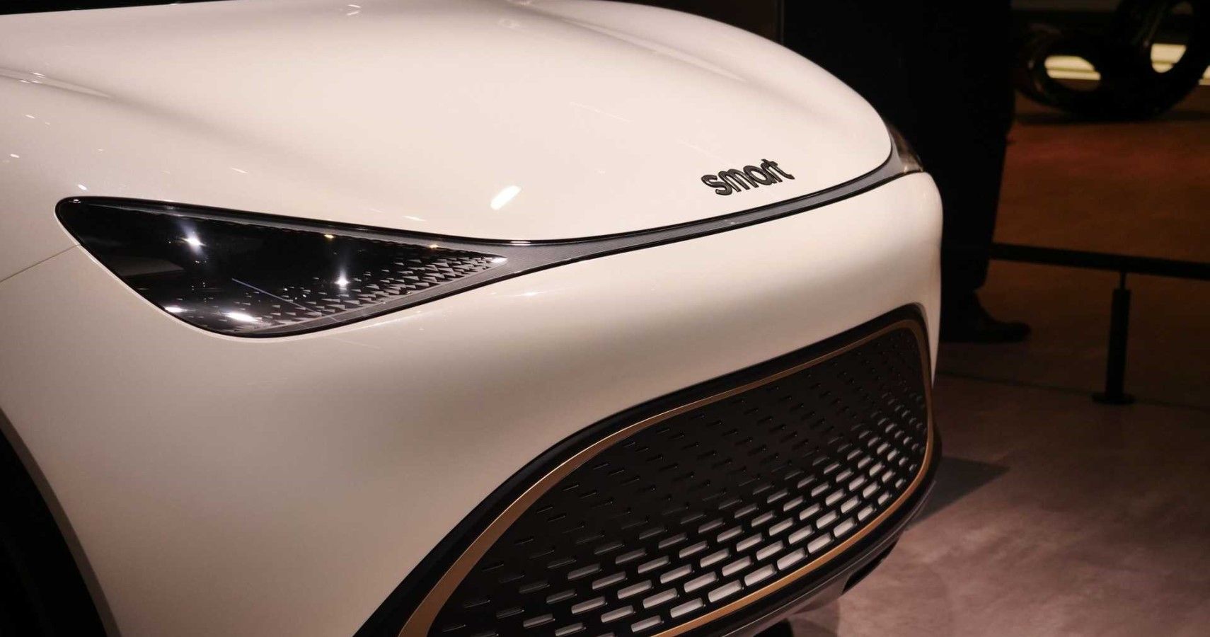 Smart Concept #1 SUV  front fascia close-up view