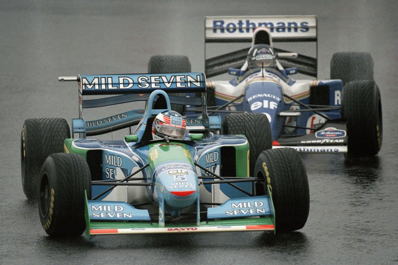 Suzuka 1994 - Schumacher And Hill