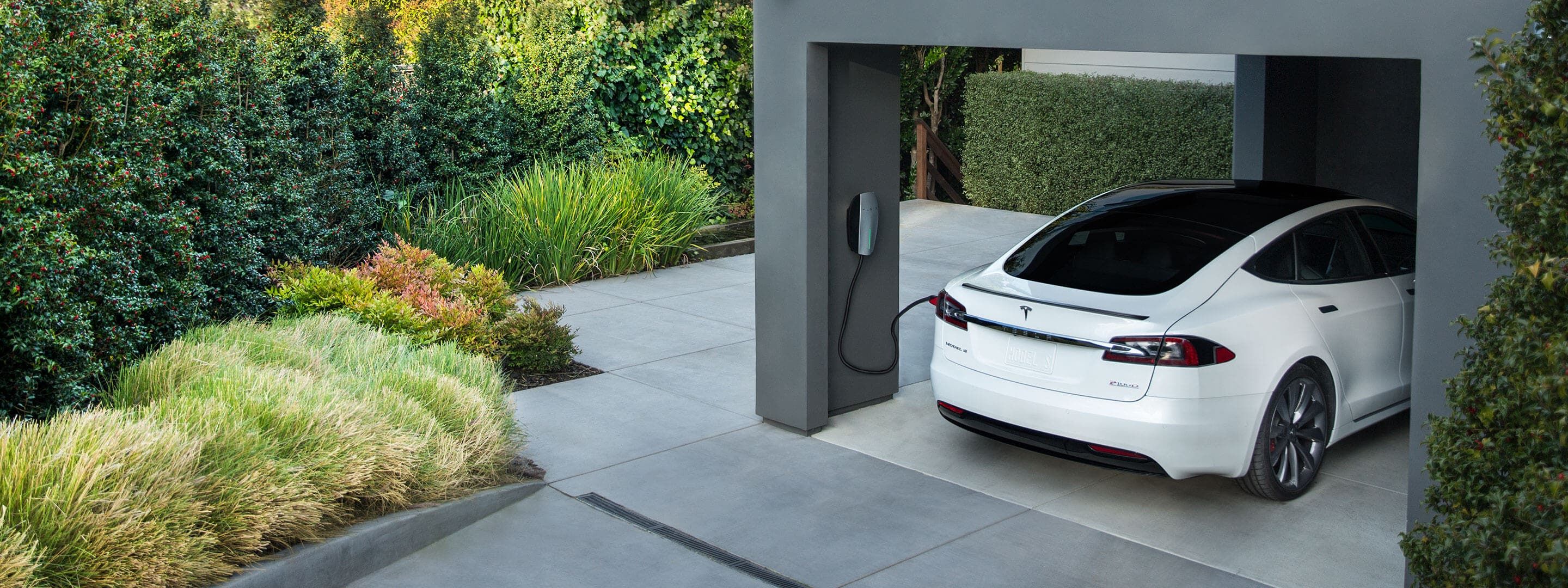 tesla model s charger home residential