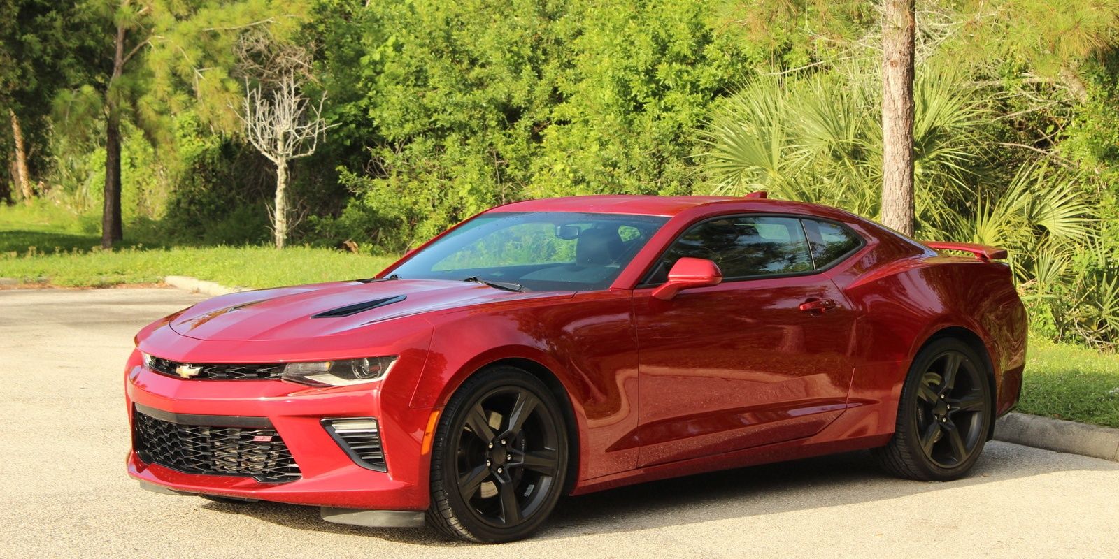 Red 2018 Chevrolet Camaro 1SS Muscle Car