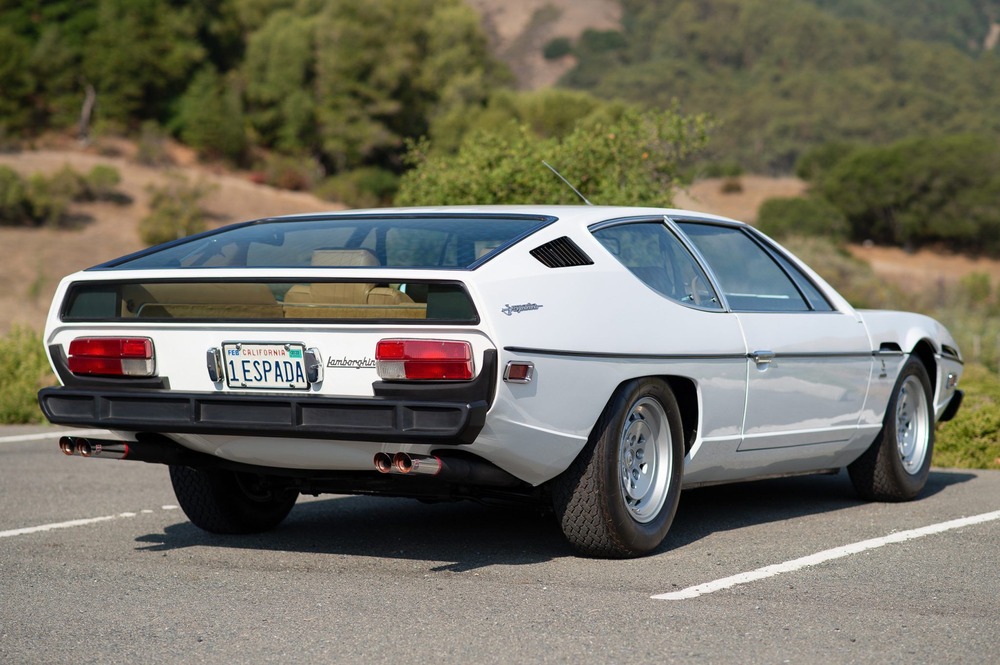 1974 Lamborghini Espada Series III Auction Rear 