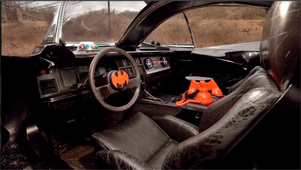1985 Batmobile Replica's Interior