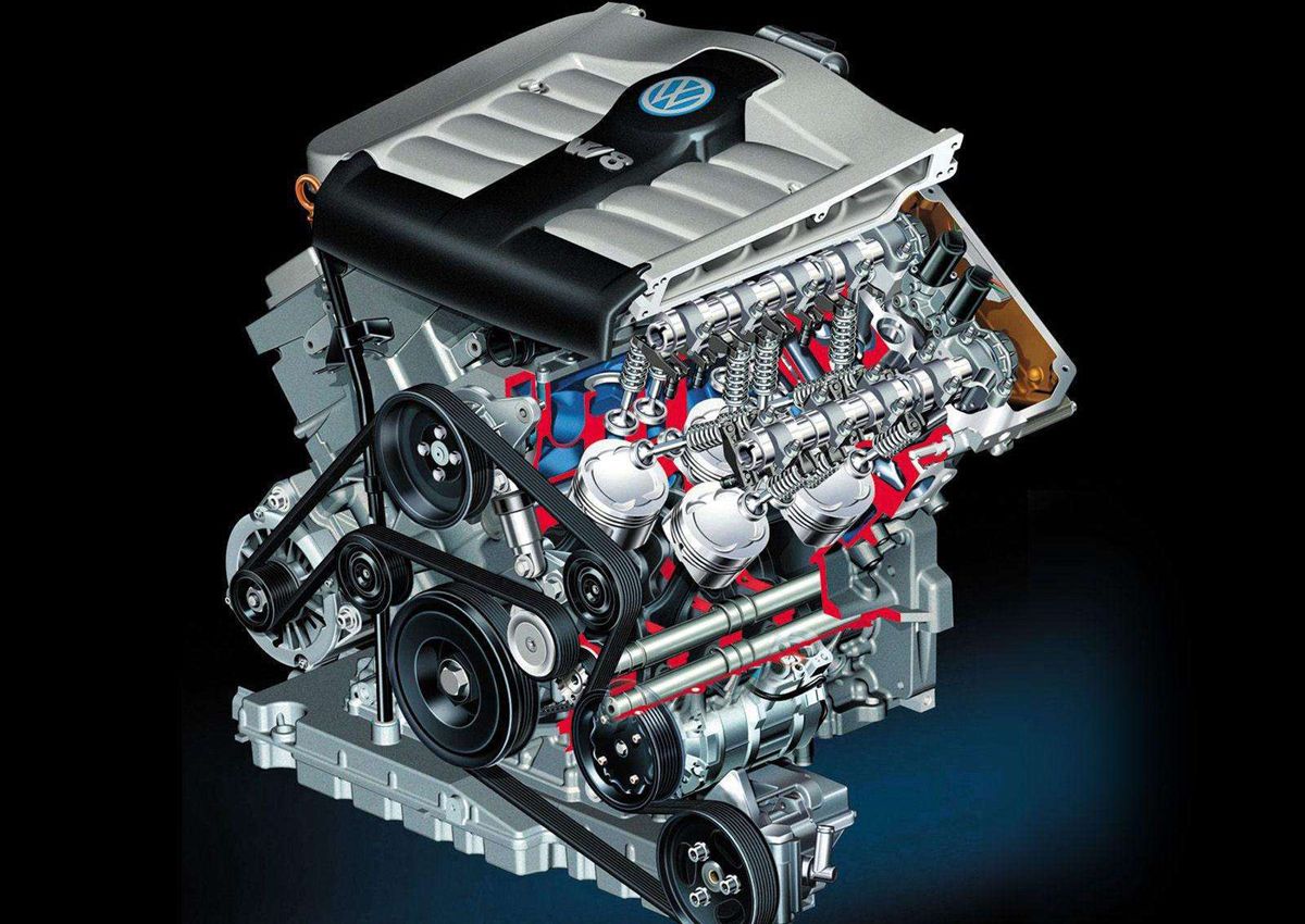 Volkswagen W8 Engine Used In 2001-2004 VW Passat