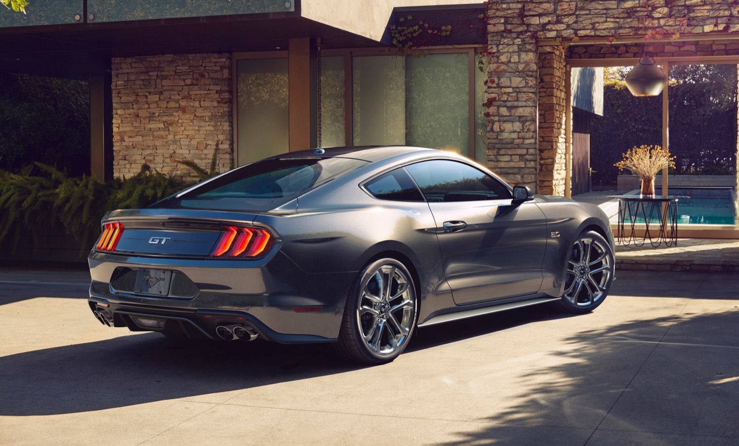 2021 Ford Mustang GT rear view
