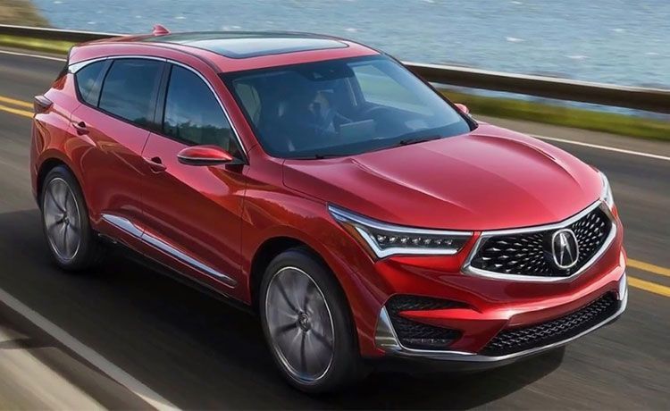The Red 2021 Acura RDX 