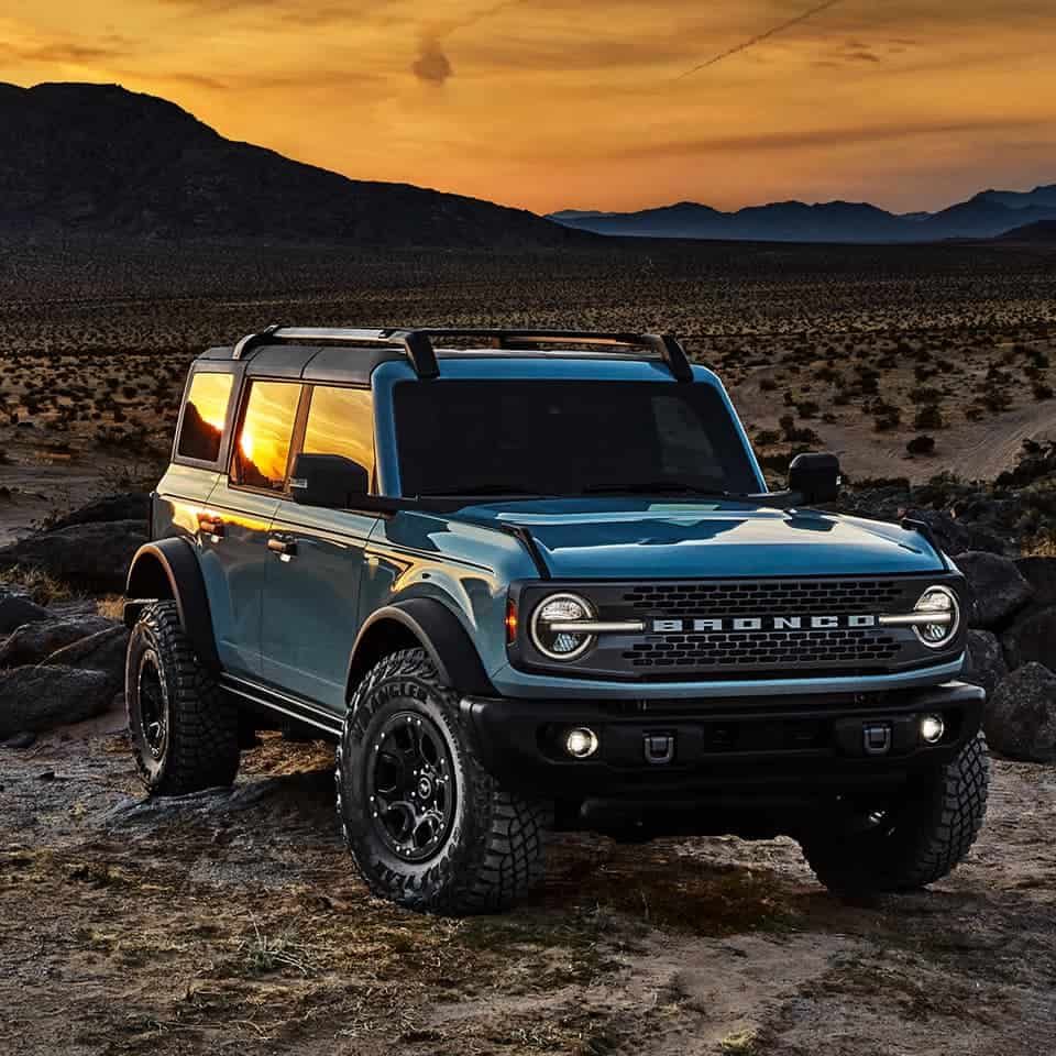2021 Ford Bronco Parked