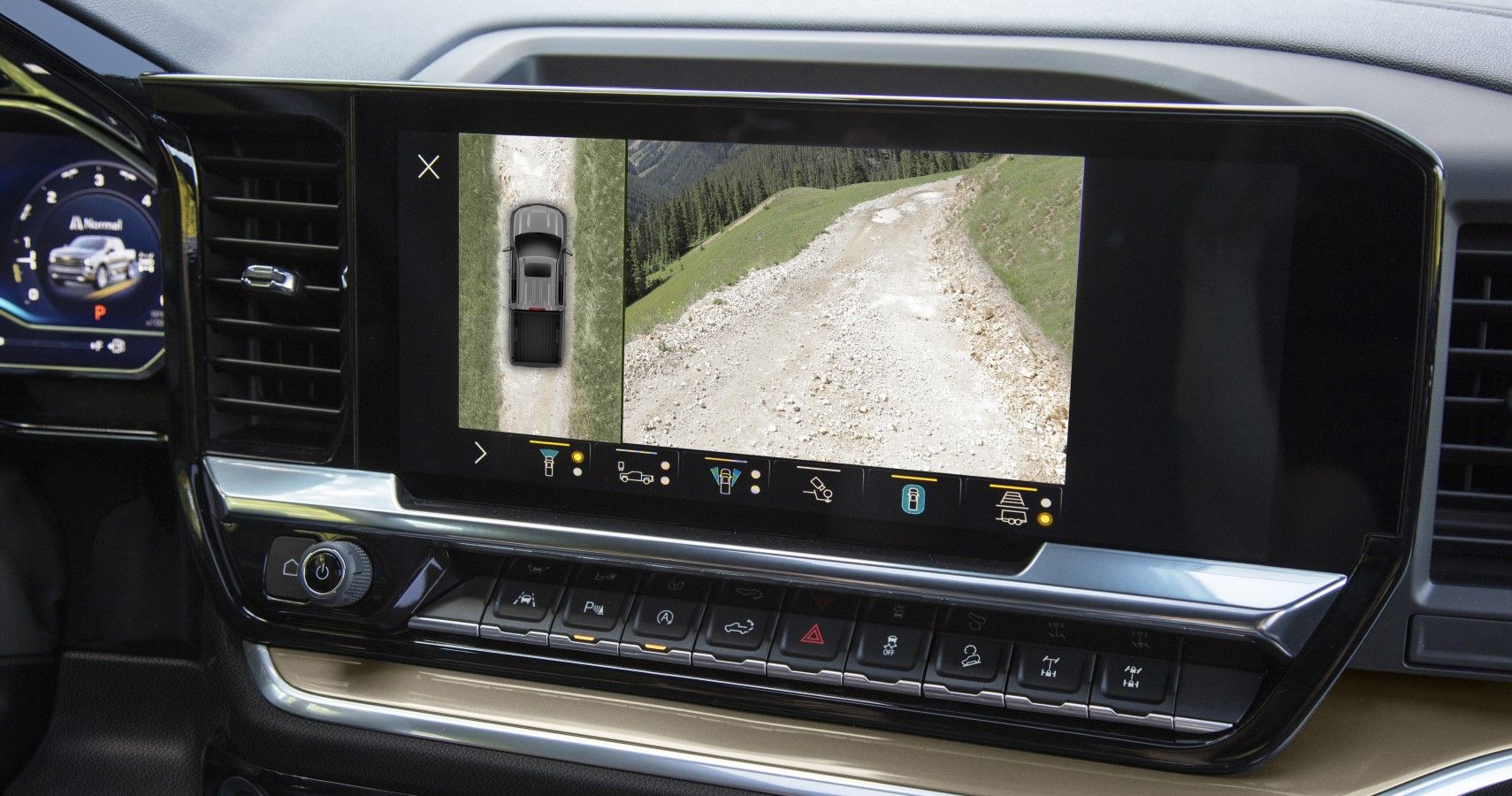 2022 Chevrolet Silverado 1500 360-degree camera view finder