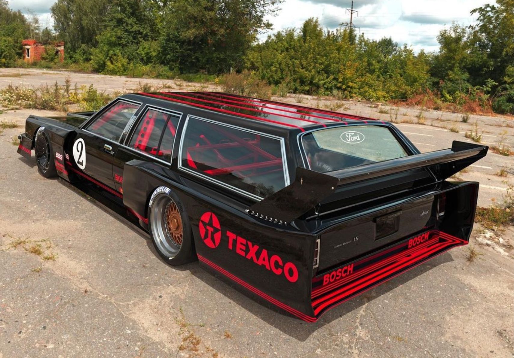 Outrageous Mercury Colony Park Is A Cosworth-Powered Station Wagon Racer