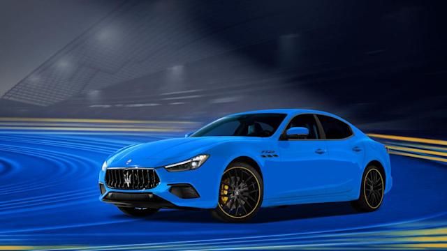 2022 Maserati Ghibli In Blue