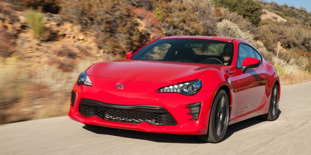 Red 2019 Toyota 86