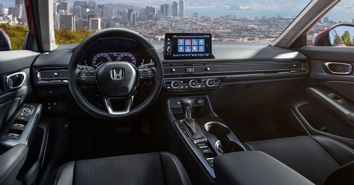 2022 Honda Civic Sedan Interior Dash Design