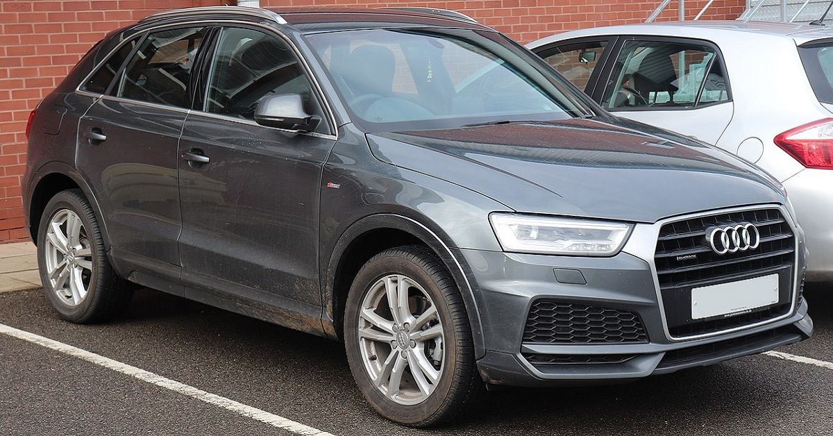 2017 Silver Audi Q3