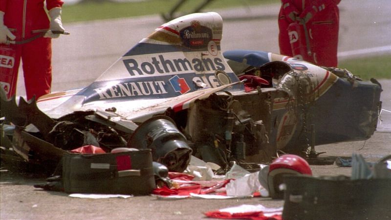Ayrton Senna's Wrecked Car
