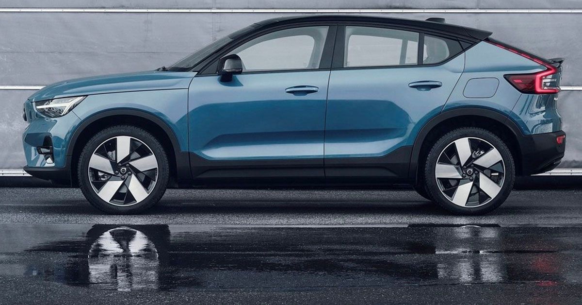 2022 Volvo C40 Recharge Side Profile