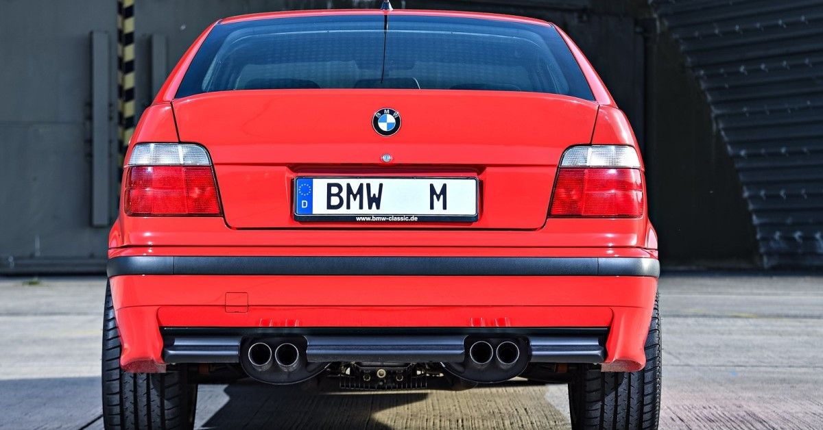 BMW M3 Compact Concept rear view