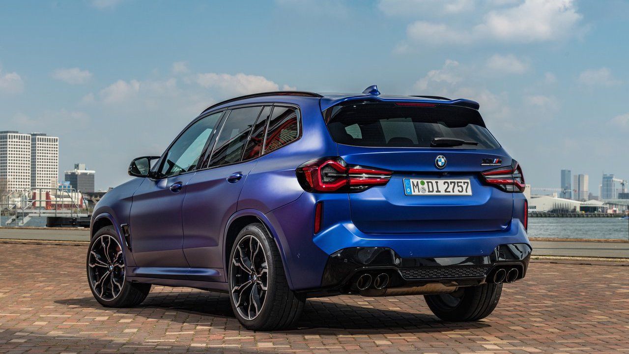 BMW-X3_M_Competition-2022 Rear