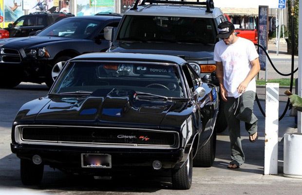 Brody Jenner With His 1968 Dodge Hemi Charger 426