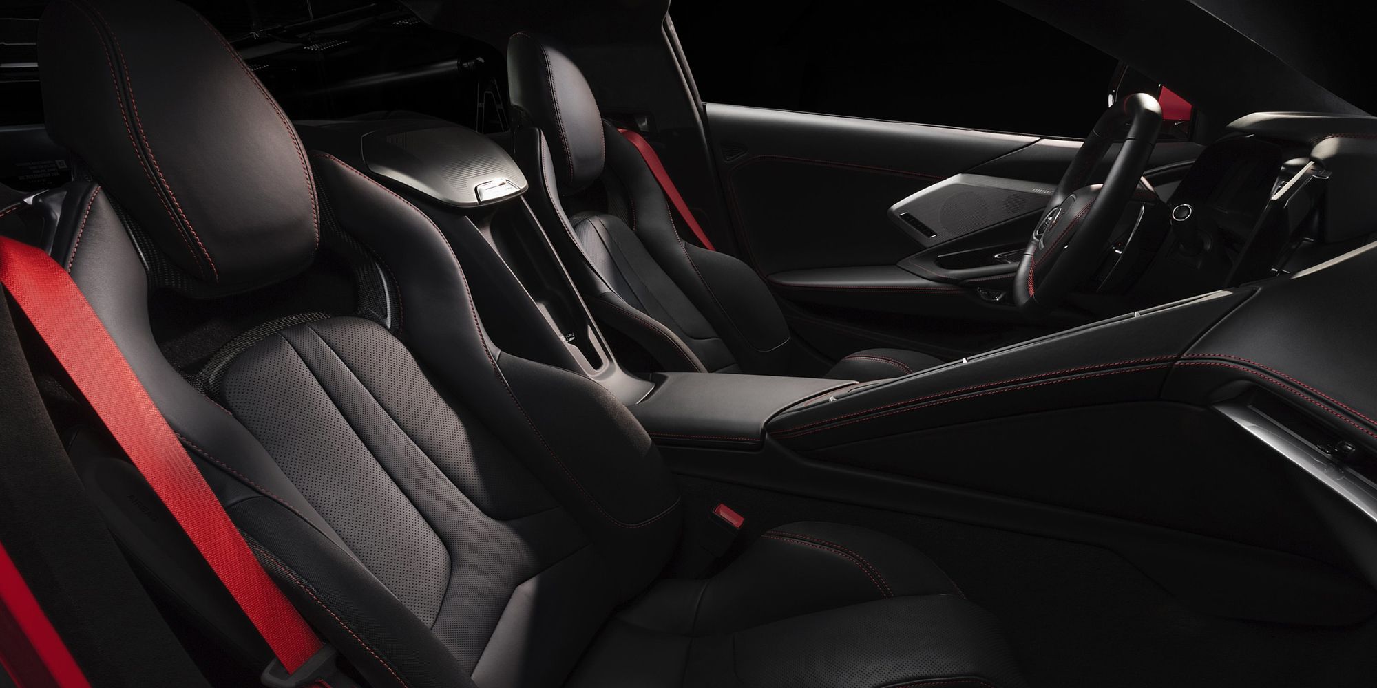 The seats in the Corvette Stingray