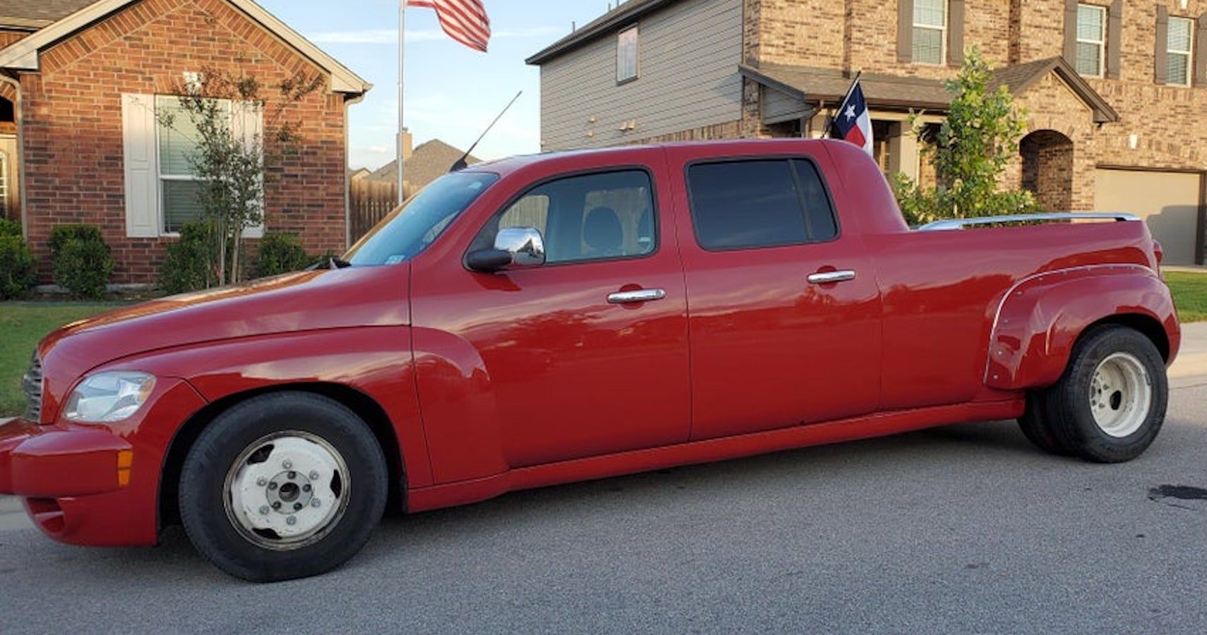 Chevrolet HHR Dually Extended Cab Red