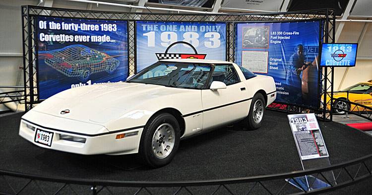 Pantalla del Corvette 1983