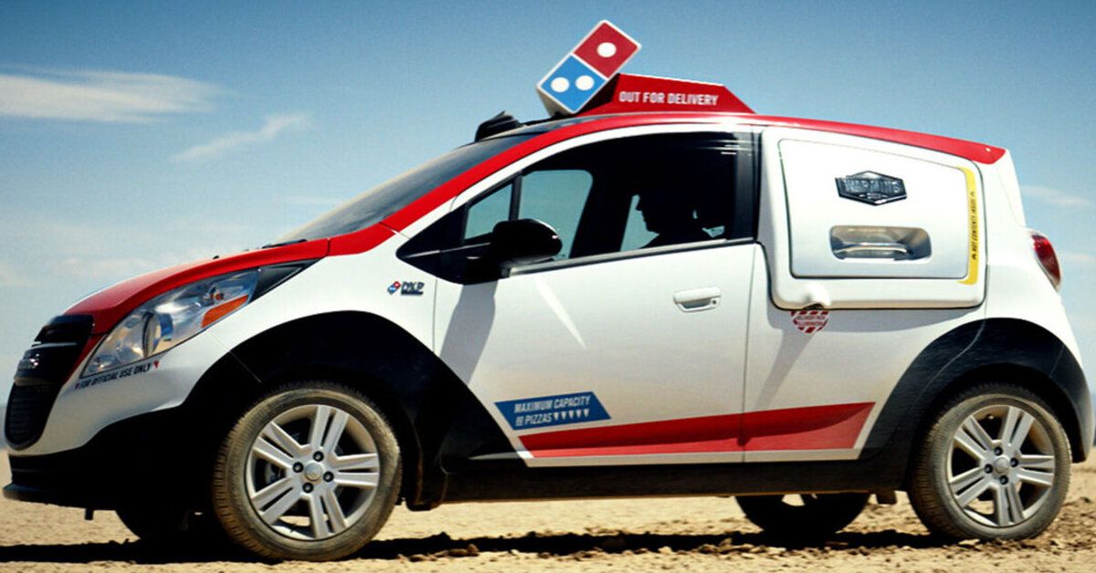 Accountant Splash Correspondence The Domino's DXP Is The Ultimate Pizza Delivery Vehicle