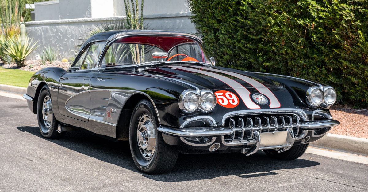 Fully Restored Period-Correct Fuel-Injected 1959 Chevrolet Corvette Classic Car