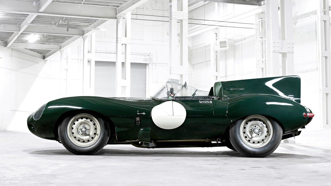 Jaguar-D-Type Side