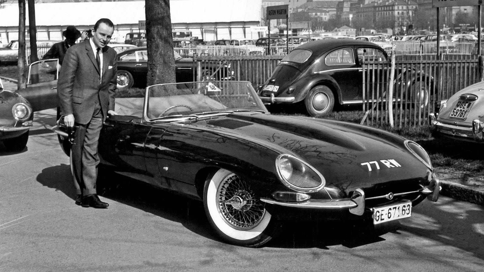 Jaguar E-Type Front