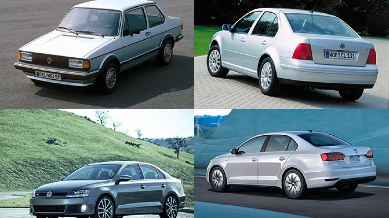VW jetta generations