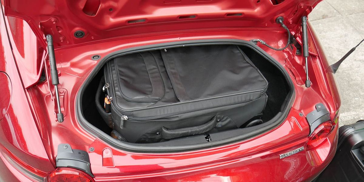 Mazda Miata MX5 Trunk Filled