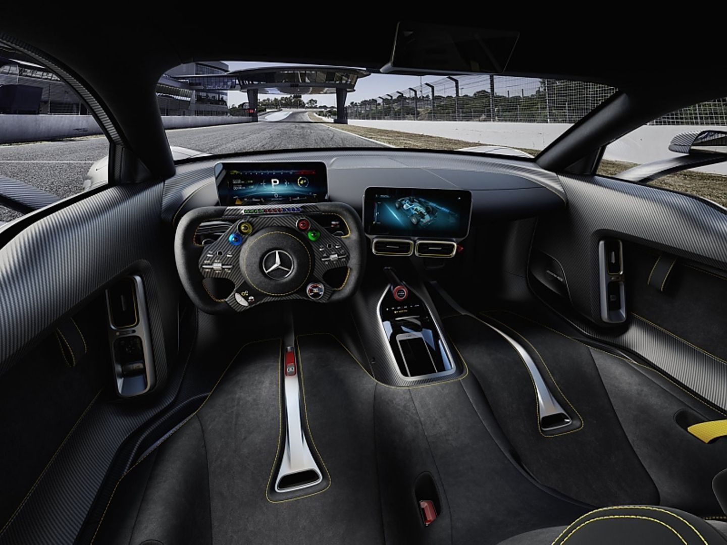 Mercedes AMG Project One F1 Cockpit