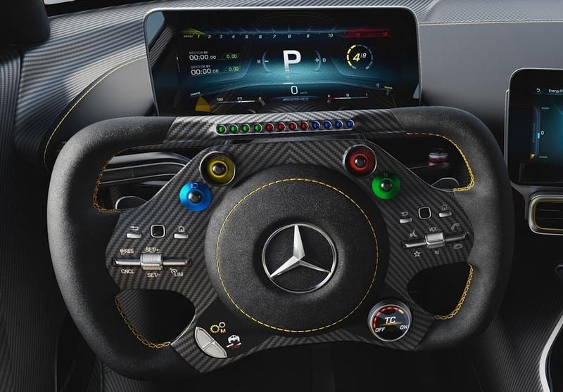 Mercedes AMG Project One Steering Wheel