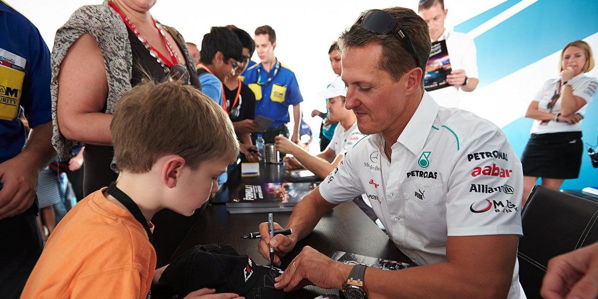 Michael Schumacher As A Mercedes F1 Driver