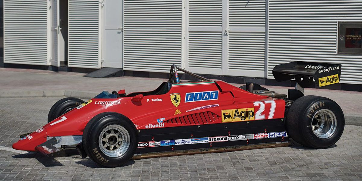 Michael Schumacher’s 1982 Ferrari 126 C2 