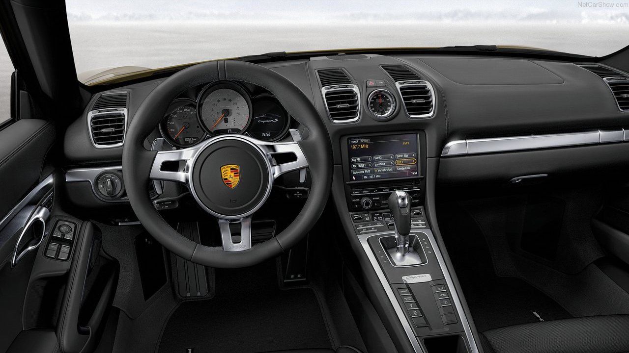 Porsche-Cayman-2014 Interior