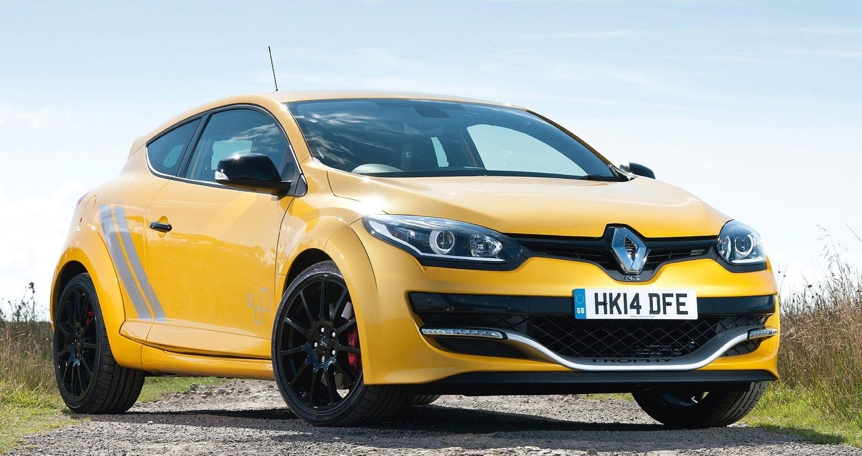 The front of the Megane RS 275