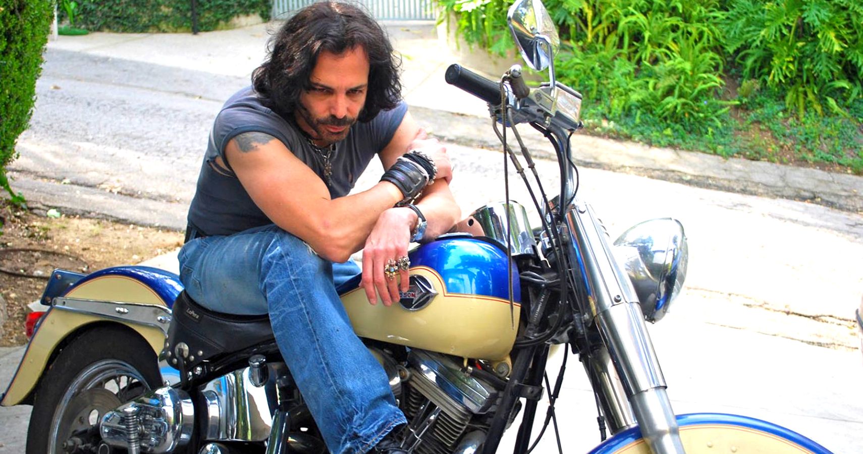 Richard Grieco is a massive fan of motorcycles