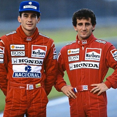 Senna And Prost