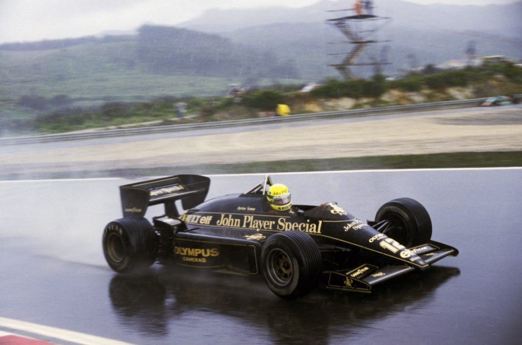 Senna's Lotus in His First Win