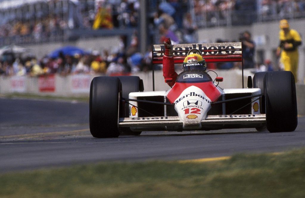 Senna's Mclaren At The Canadian Grand Prix