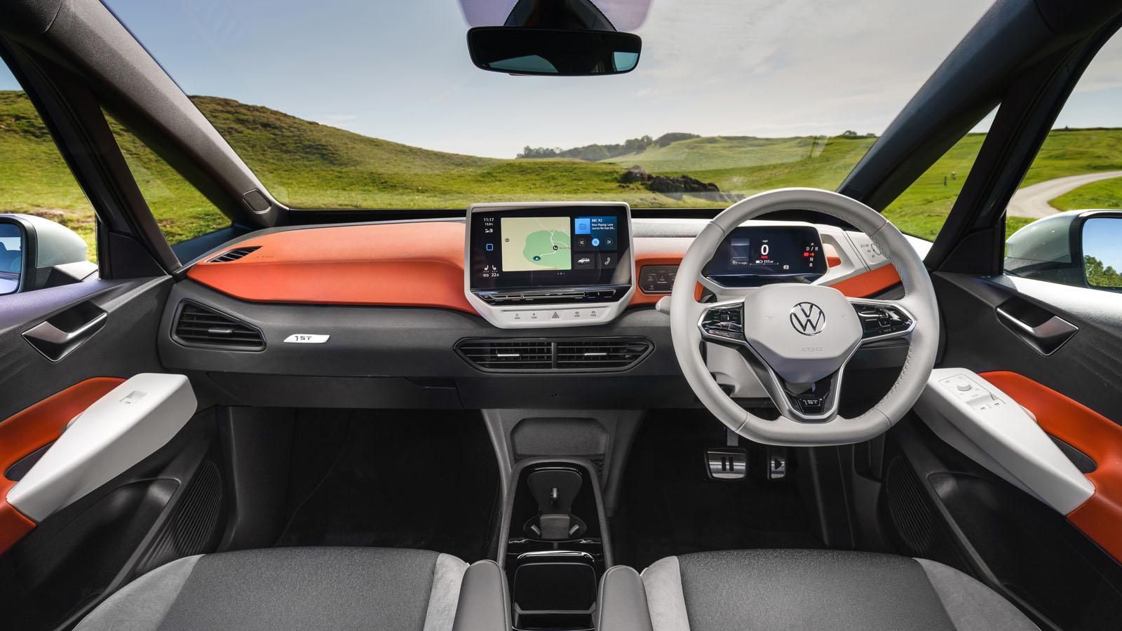 The Stylish Interior Of The Volkswagen ID.3