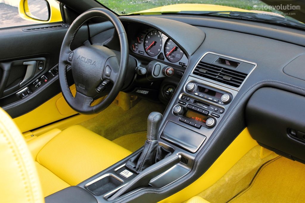 The Stylish Interior Of The 2003 Acura NSX-T