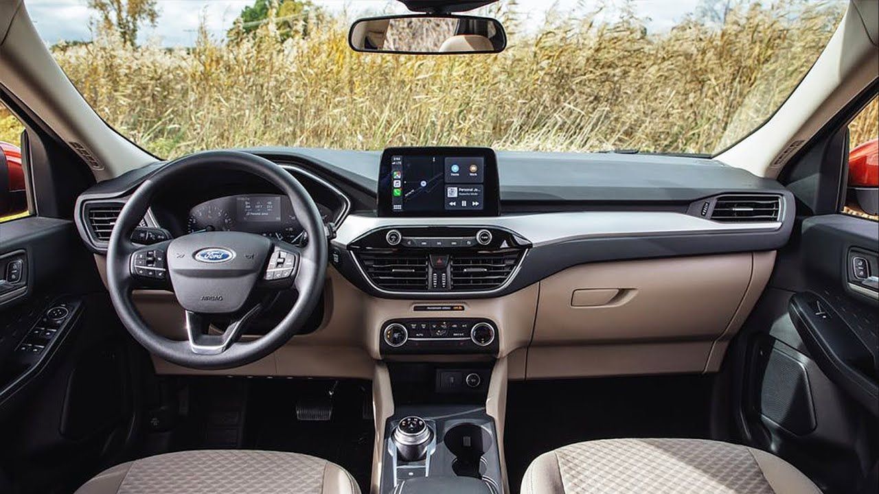 The Stylish Interior Of The 2021 Ford Escape PHEV